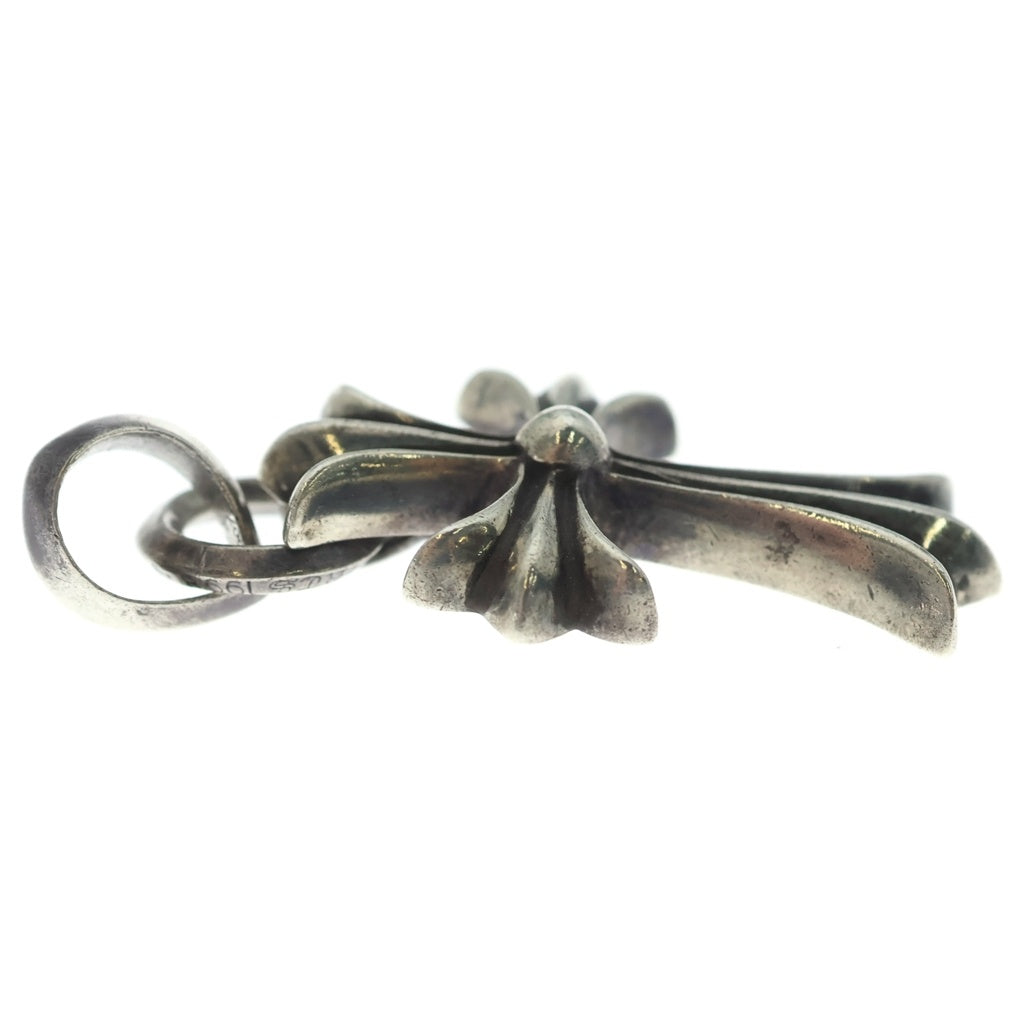 CHROME HEARTS(クロムハーツ) CH CRS SML W/BALE Wベイル スモールCHクロス ペンダントトップ シルバー BCA218