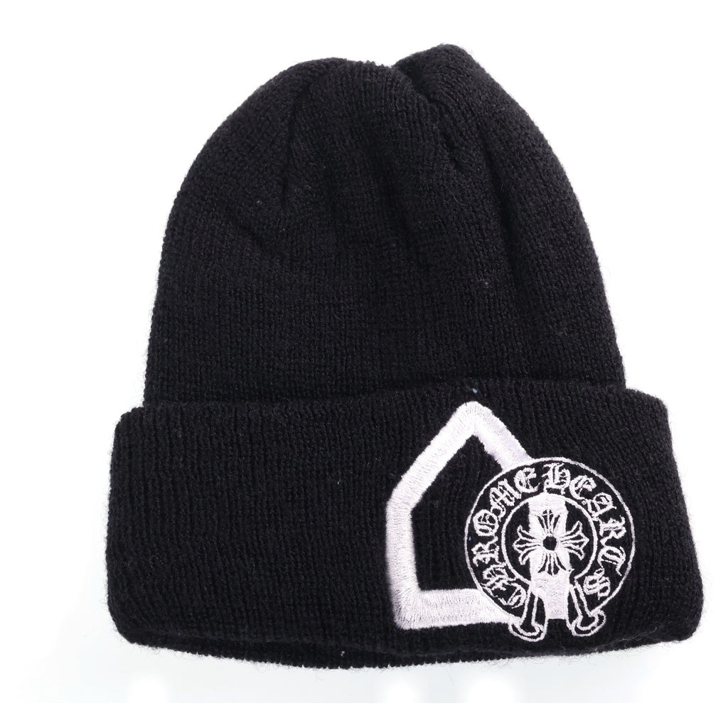CHROME HEARTS(クロムハーツ) × DOVER STREET MARKET WOOL WATCH CAP ドーバーストリート ウールワッチキャップ ビーニー ニットキャップ 帽子 ブラック