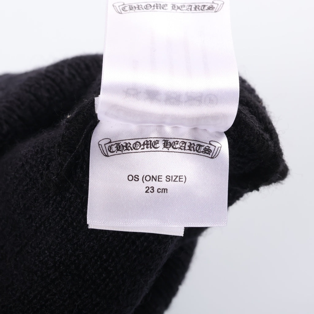 CHROME HEARTS(クロムハーツ) × DOVER STREET MARKET WOOL WATCH CAP ドーバーストリート ウールワッチキャップ ビーニー ニットキャップ 帽子 ブラック