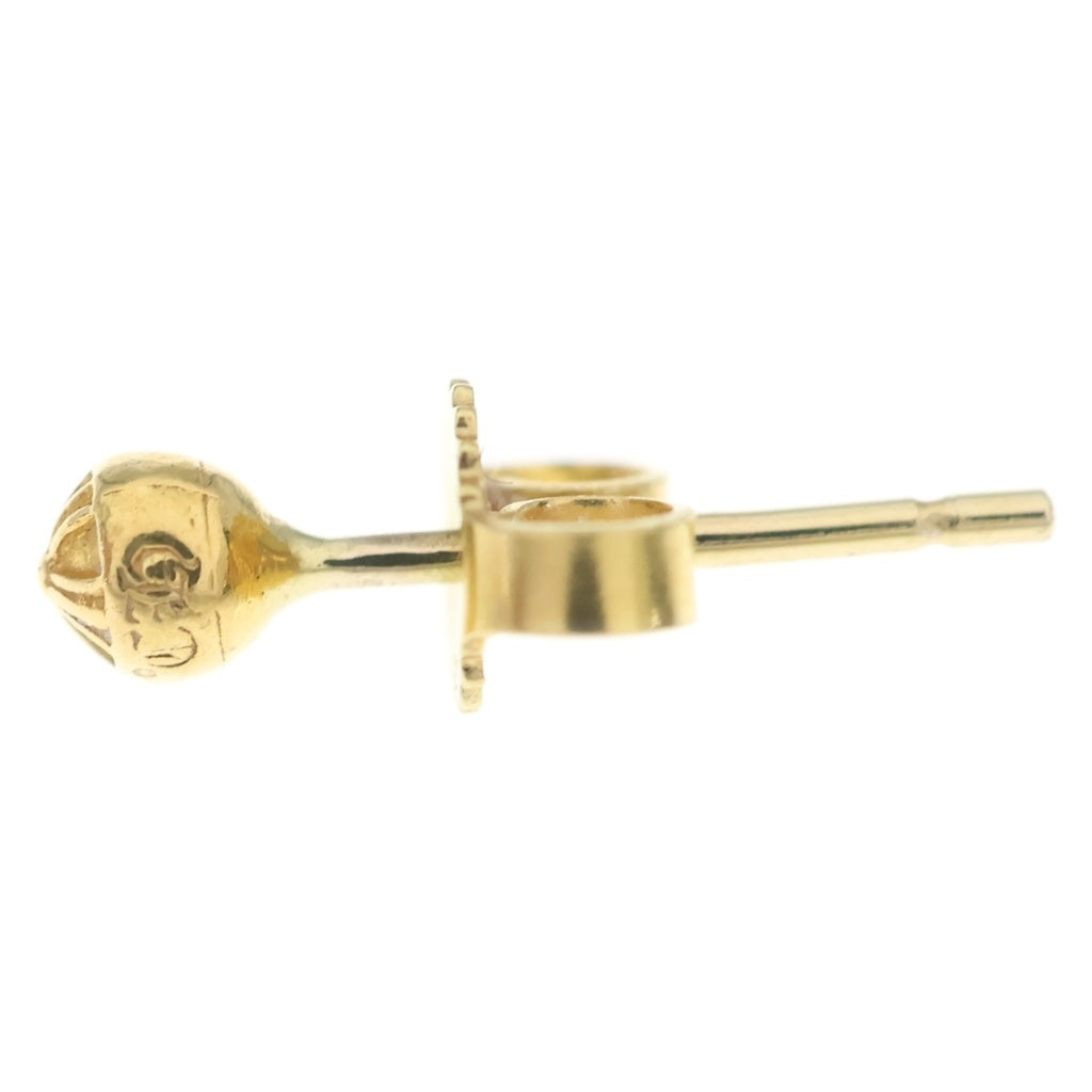 CHROME HEARTS(クロムハーツ) 22K STUD CRS BALL MINI ミニクロスボールスタッド ピアス ゴールド