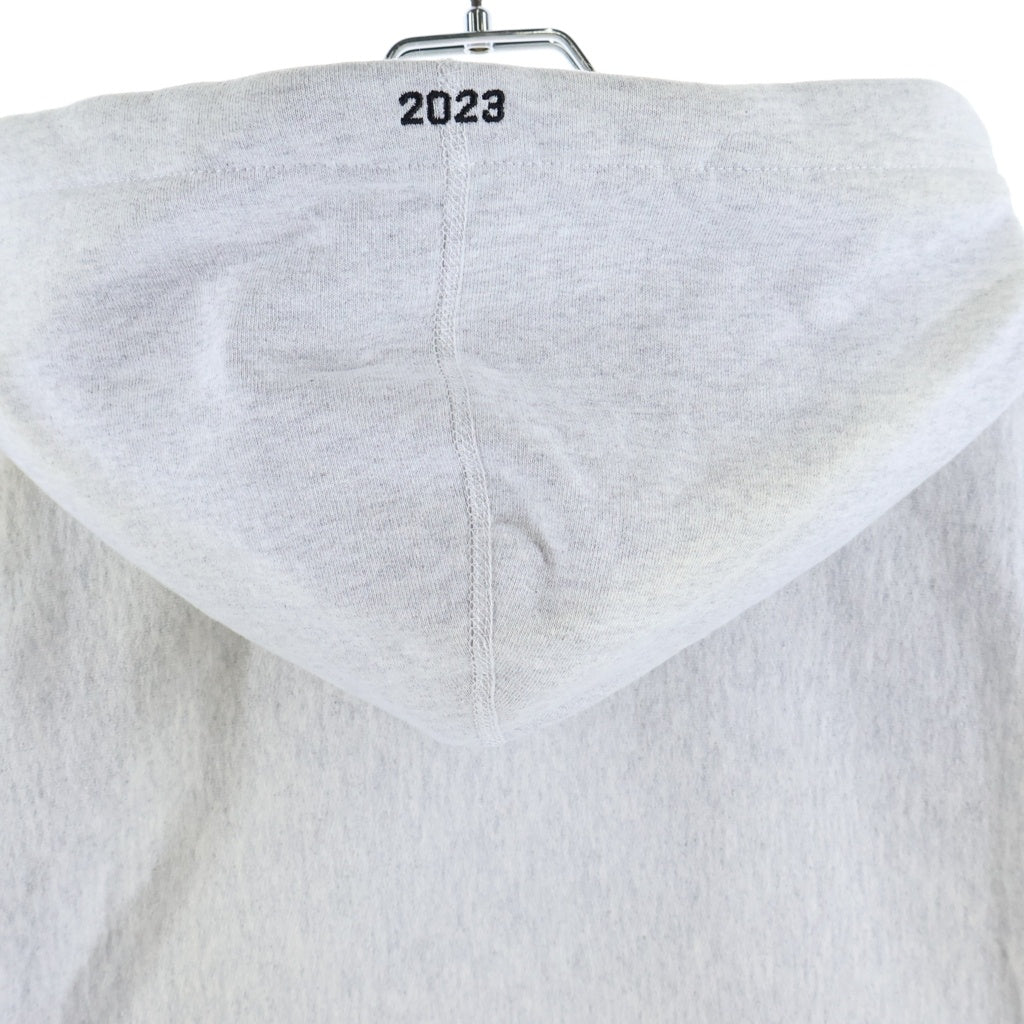 SUPREME(シュプリーム) 23AW Box Logo Hooded Sweatshirt カモ柄ボックスロゴ フーデッドプルオーバースウェットシャツ パーカー グレー
