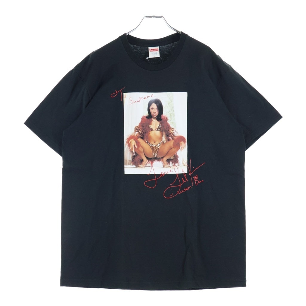 SUPREME(シュプリーム) Lil Kim Tee 両面プリントクルーネック半袖Tシャツカットソー ブラック