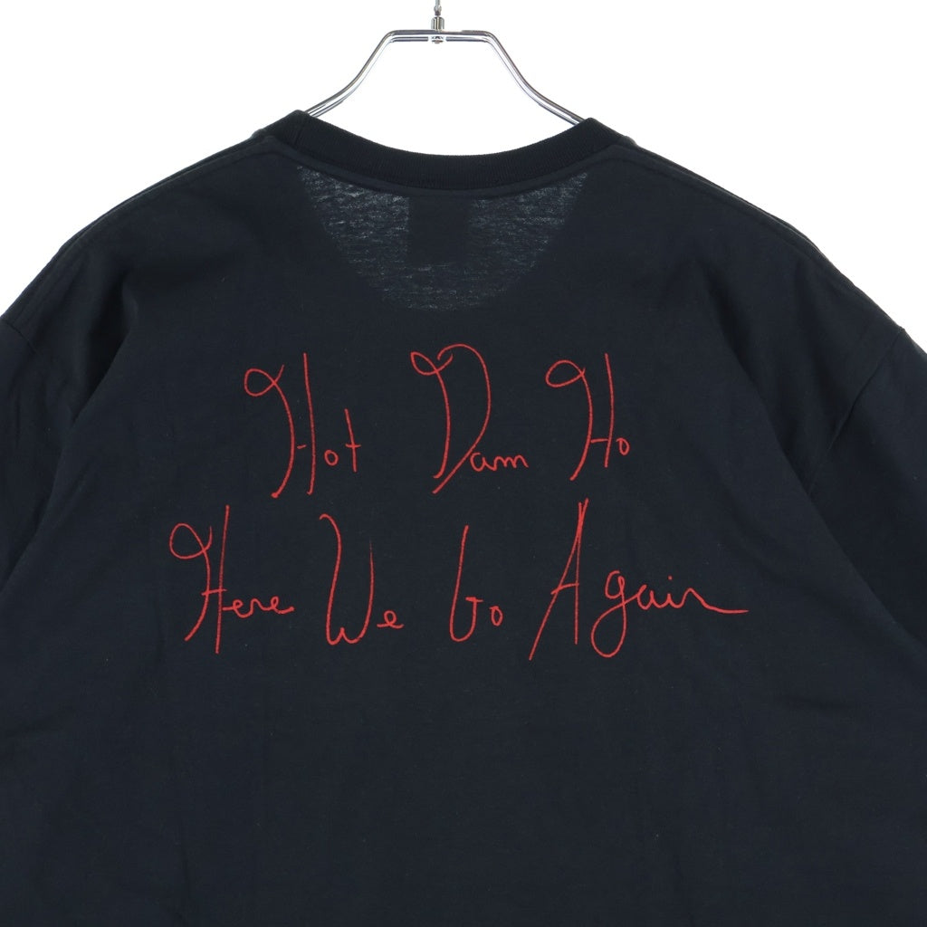 SUPREME(シュプリーム) Lil Kim Tee 両面プリントクルーネック半袖Tシャツカットソー ブラック