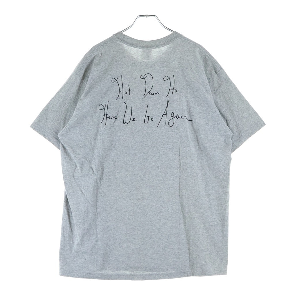 SUPREME(シュプリーム) Lil Kim Tee 両面プリントクルーネック半袖Tシャツカットソー グレー