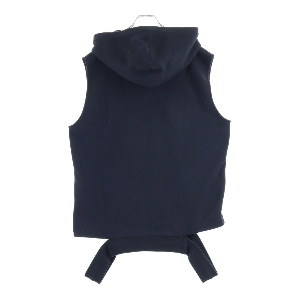 GIVENCHY(ジバンシィ) 15SS 17プレートロゴ ノースリーブ スウェットパーカー ブラック 15S 7212 653