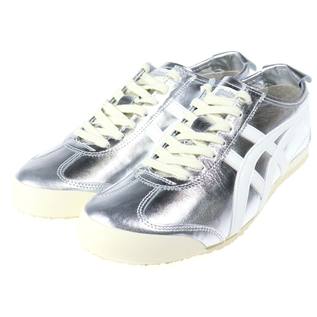 Onitsuka Tiger(オニツカタイガー) MEXICO 66 メキシコ66 ローカットスニーカー シルバー 1183B566