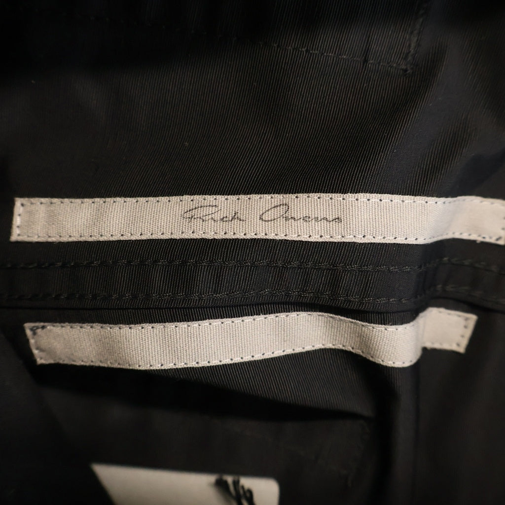 Rick Owens(リックオウエンス) MEGASTARAPPED BOLANBOOTCUT ブーツカット パンツ ブラック RU02F4364-MUER4