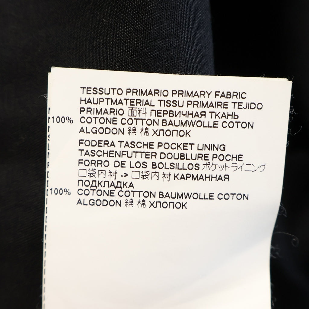Maison Margiela(メゾンマルジェラ) 19SS コットンツイル ワイドパンツ レディース ブラック S51KA0435 S49667