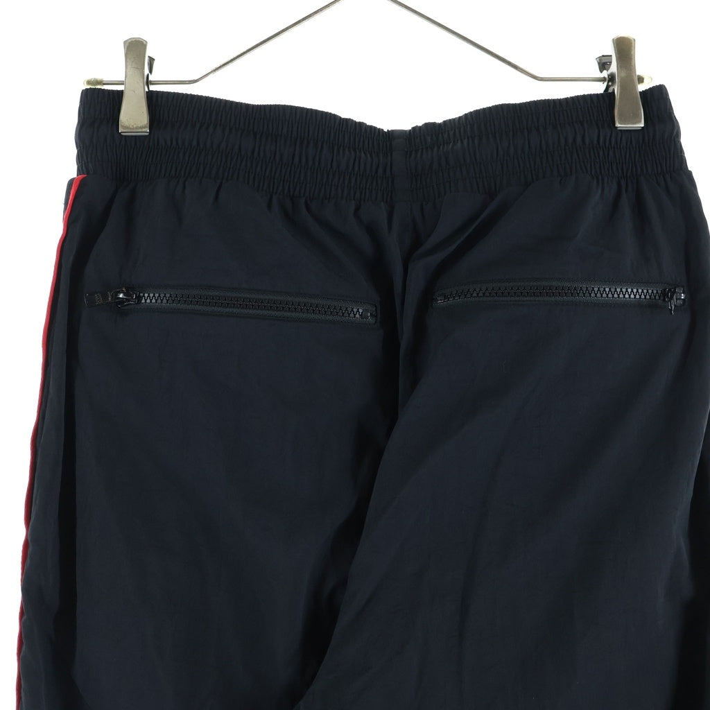 JORDAN BRAND(ジョーダンブランド) AIR JORDAN 3 Vault Woven Pants エアジョーダン3 ヴォルト ウーブン ロゴ刺繍 ナイロントラックパンツ ブラック