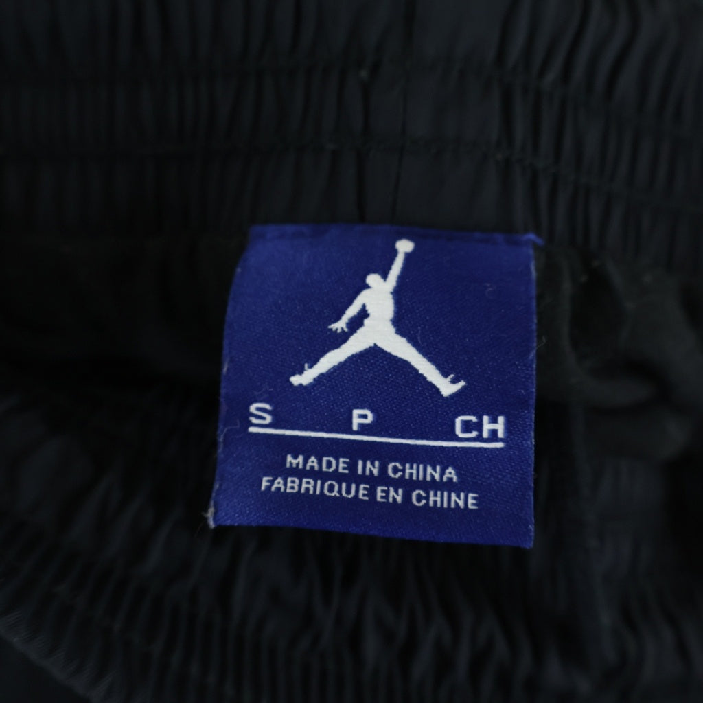JORDAN BRAND(ジョーダンブランド) AIR JORDAN 3 Vault Woven Pants エアジョーダン3 ヴォルト ウーブン ロゴ刺繍 ナイロントラックパンツ ブラック