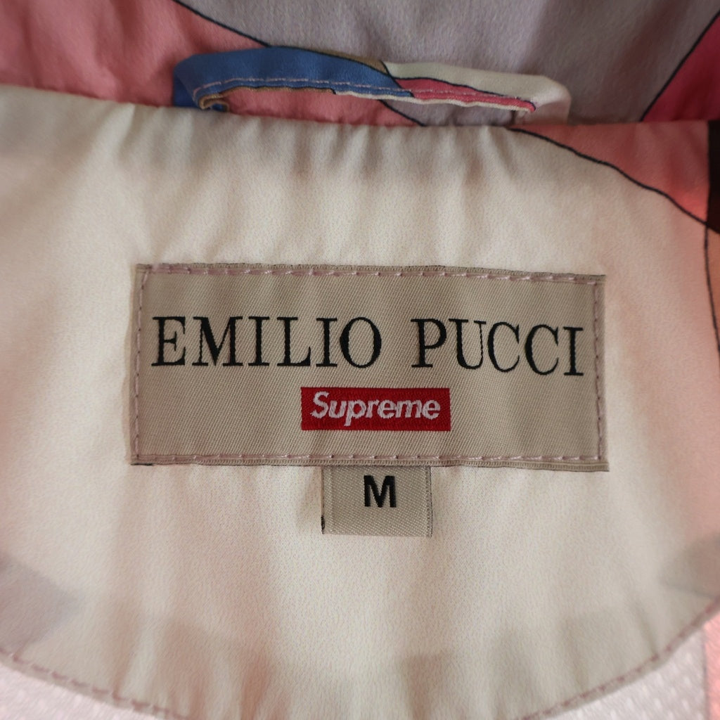 SUPREME(シュプリーム) 21SS ×Emilio Pucci Sport Jacket エミリオプッチ ジップアップ スポーツジャケット マルチカラー