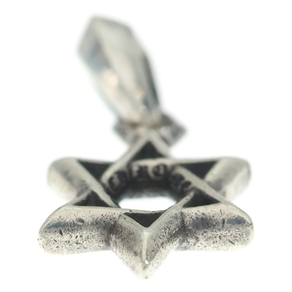 CHROME HEARTS(クロムハーツ) STAR OF DAVID PENDANT スターオブダビデ チャーム シルバー