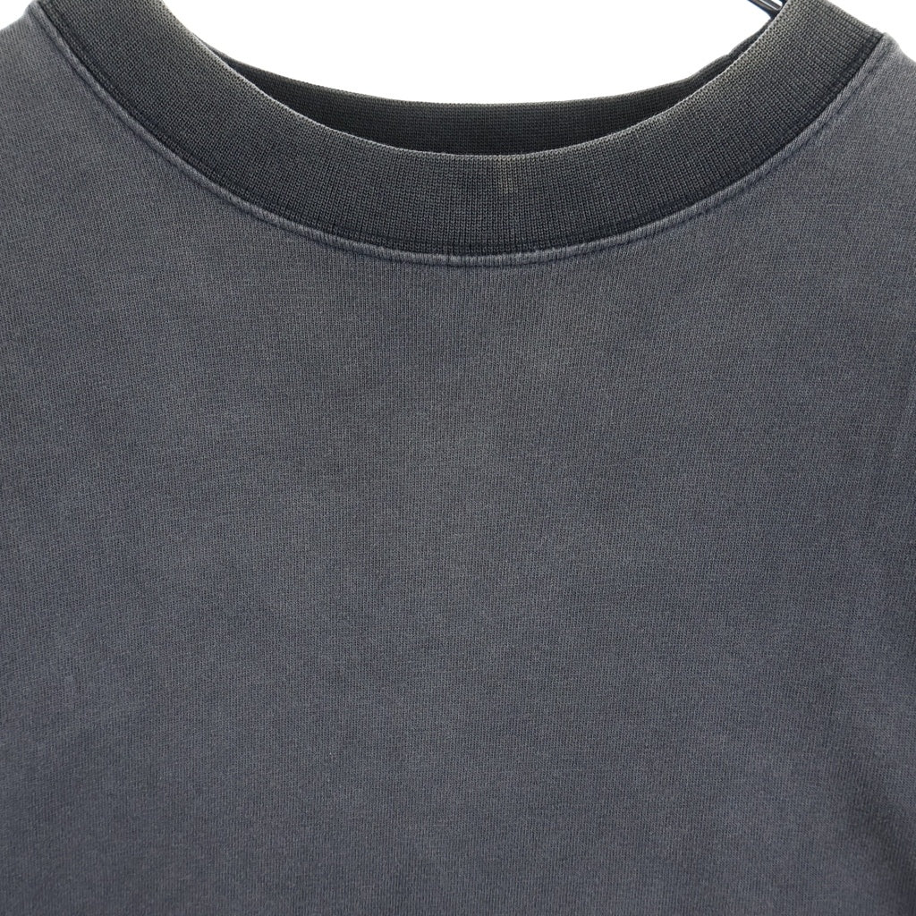 BALENCIAGA(バレンシアガ) 22SS Speed Hunter Upside Down Tee オーバーサイズ クルーネック半袖Tシャツカットソー ブラック 698811