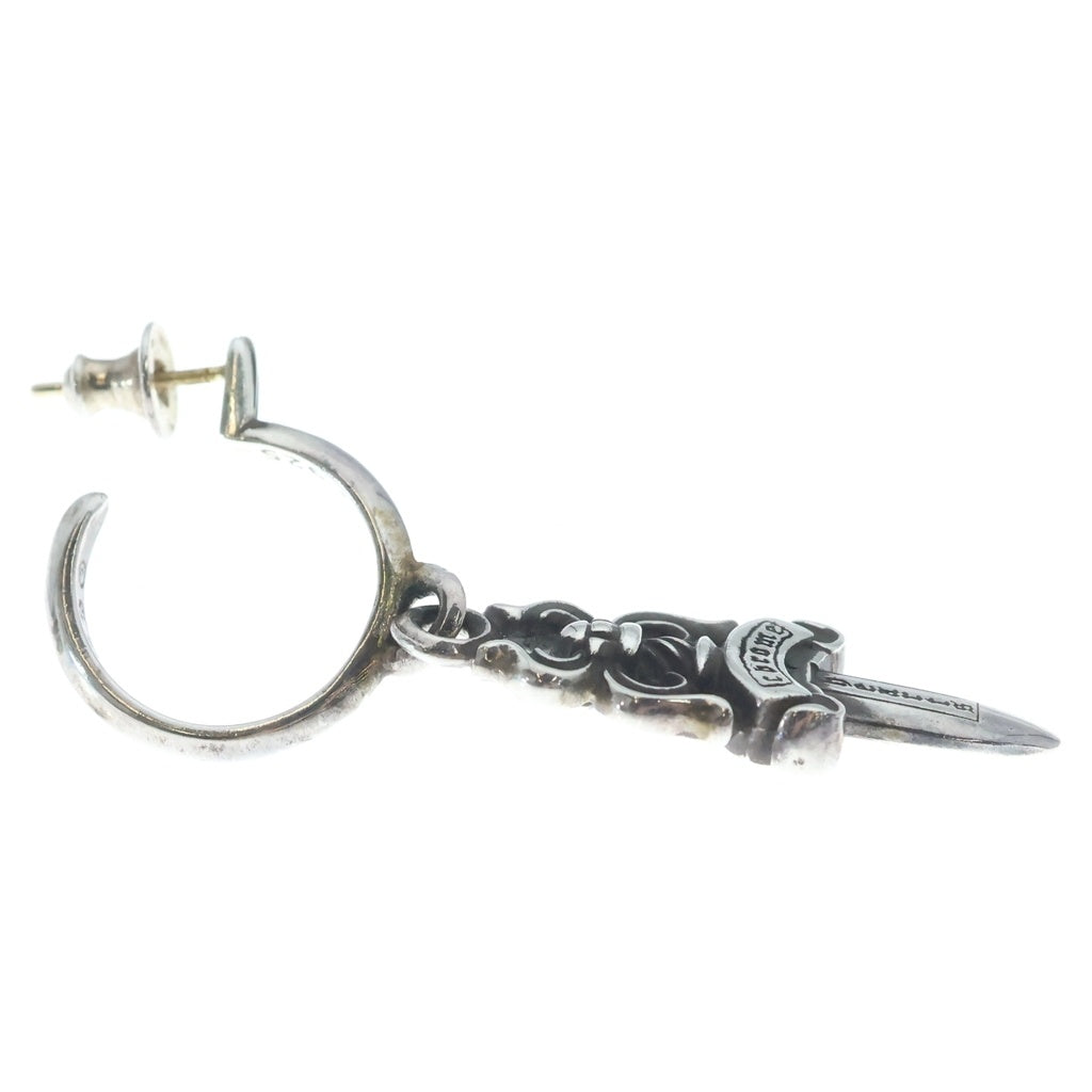 CHROME HEARTS(クロムハーツ) No5 DAGGER #5 ダガーフープ ピアス シルバー BCA106