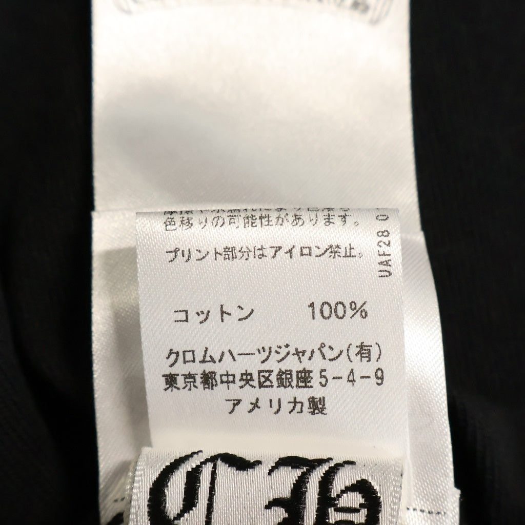 CHROME HEARTS(クロムハーツ) ×MATTY BOY STAY FAST SEX RECORDS L/S TEE マッティボーイ ステイファスト セックス レコーズ クルーネック長袖Tシャツカットソー ブラック