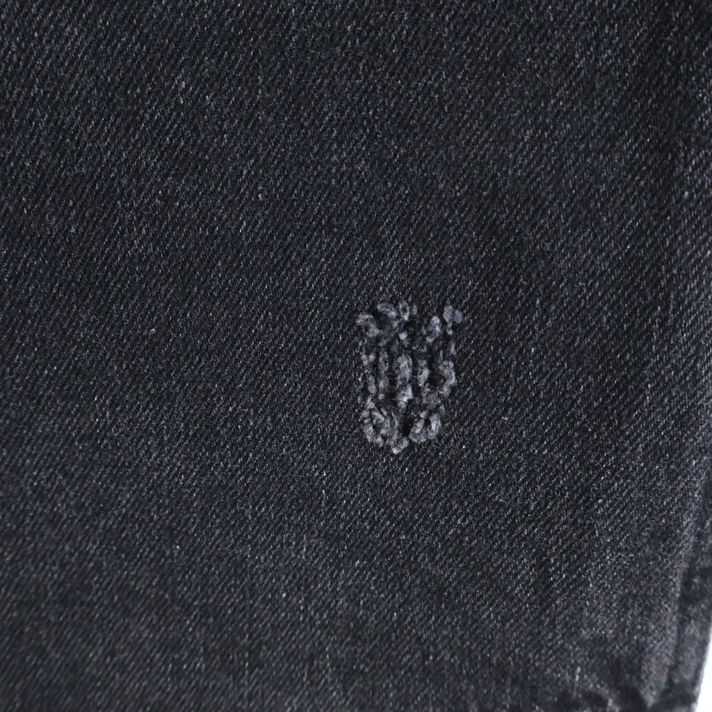 BREATH(ブレス) SUICIDE STUDS DENIM SHIRTS スーサイド スタッズ 半袖デニムシャツ ブラック BR25SS-S2005