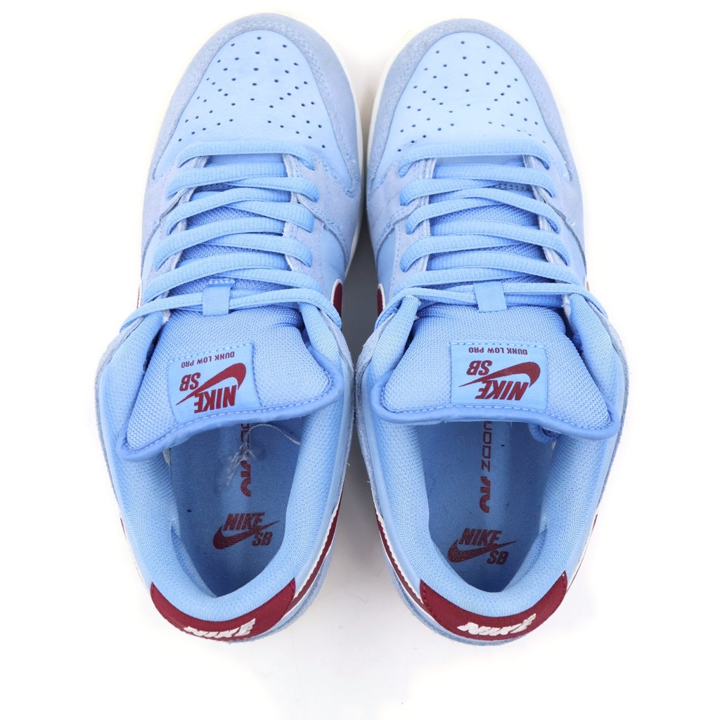 NIKE SB(ナイキエスビー) Dunk Low Pro Philadelphia Phillies ダンク フィラデルフィア フィリーズ ローカットスニーカー ブルー US8/26cm DQ4040-400