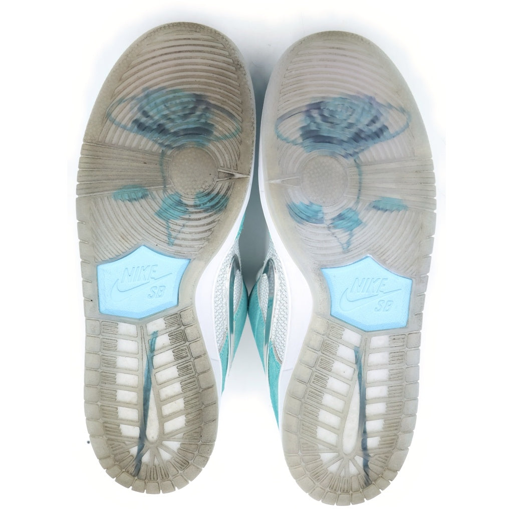 NIKE SB(ナイキエスビー) ×APRIL SKATEBOARDS Dunk Low Pro QS エイプリルスケートボード ダンク ローカットスニーカー ホワイト/グリーン US8/26cm FD2562-400