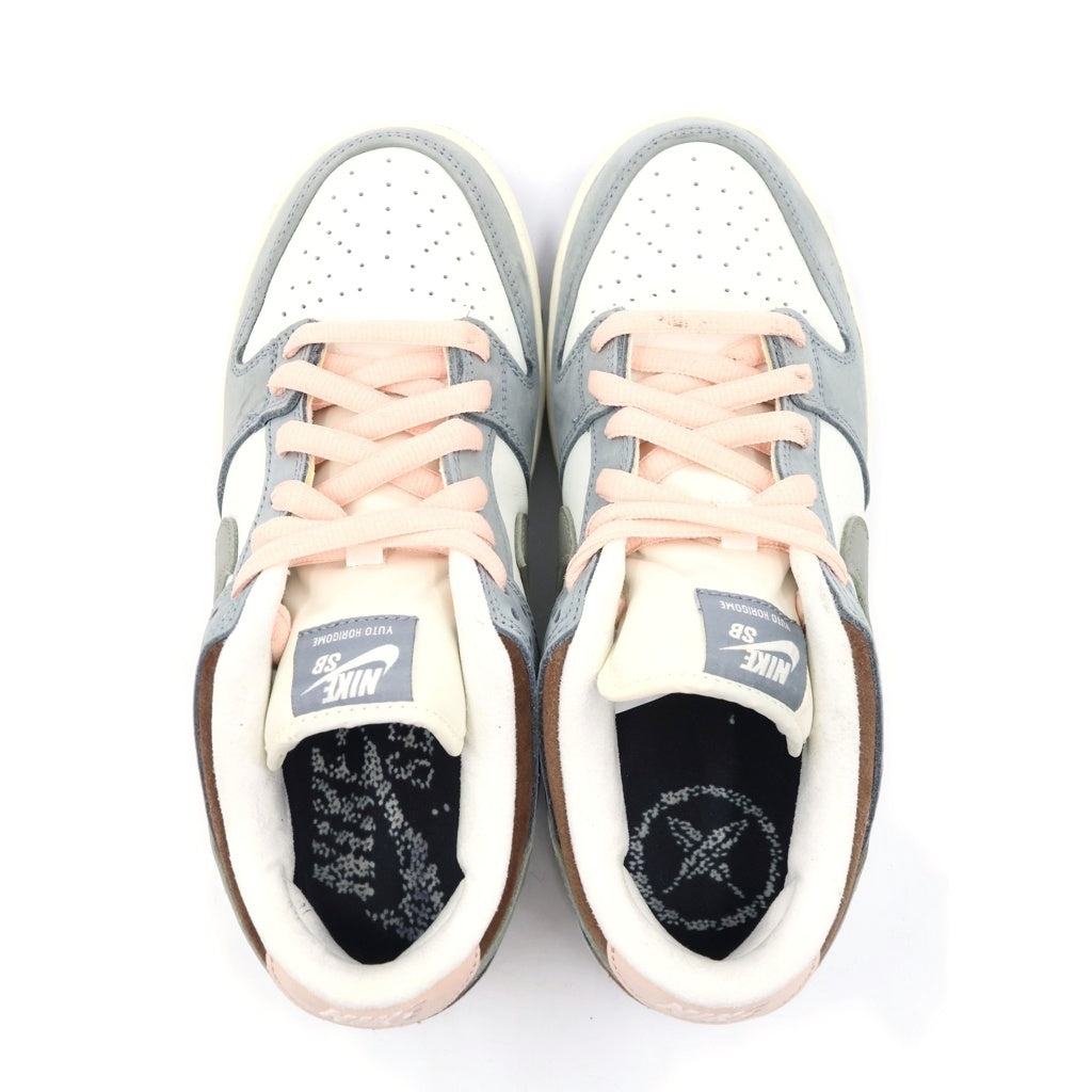 NIKE SB(ナイキエスビー) ×Yuto Horigome Dunk Low Pro QS Wolf Grey 堀米雄斗 ダンク ウルフグレー ローカットスニーカー US8/26cm FQ1180-001