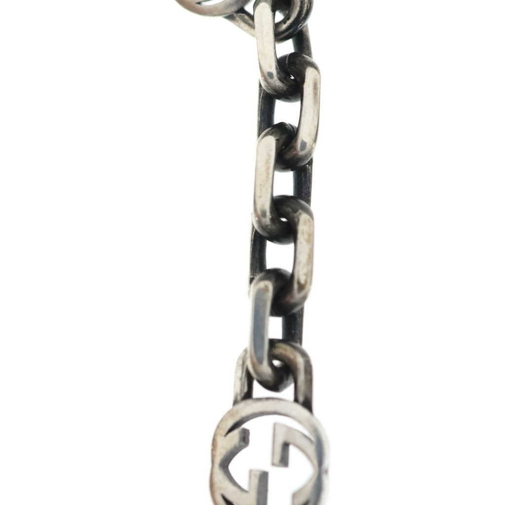 GUCCI(グッチ) インターロッキング Gチェーンブレスレット シルバー