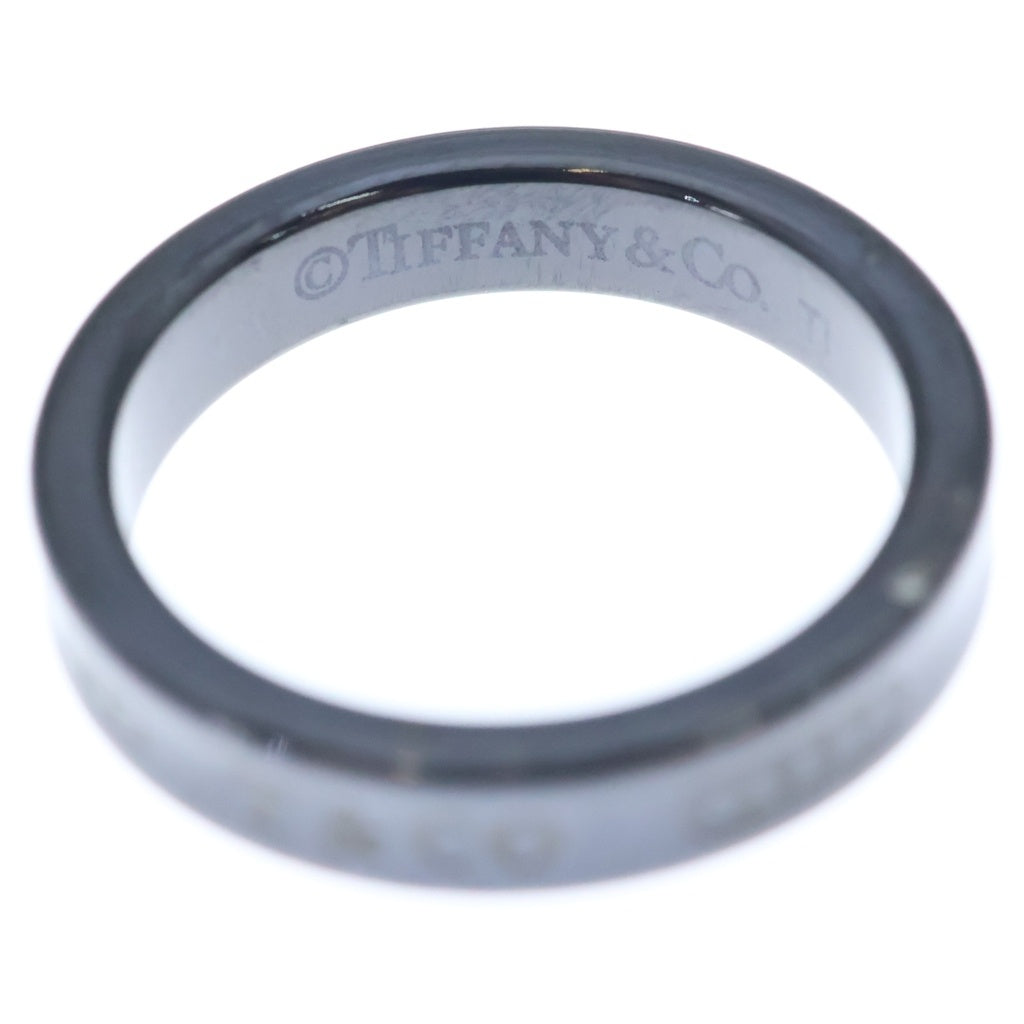 TIFFANY & Co.(ティファニー) 1837 ナローリング チタン ブラック