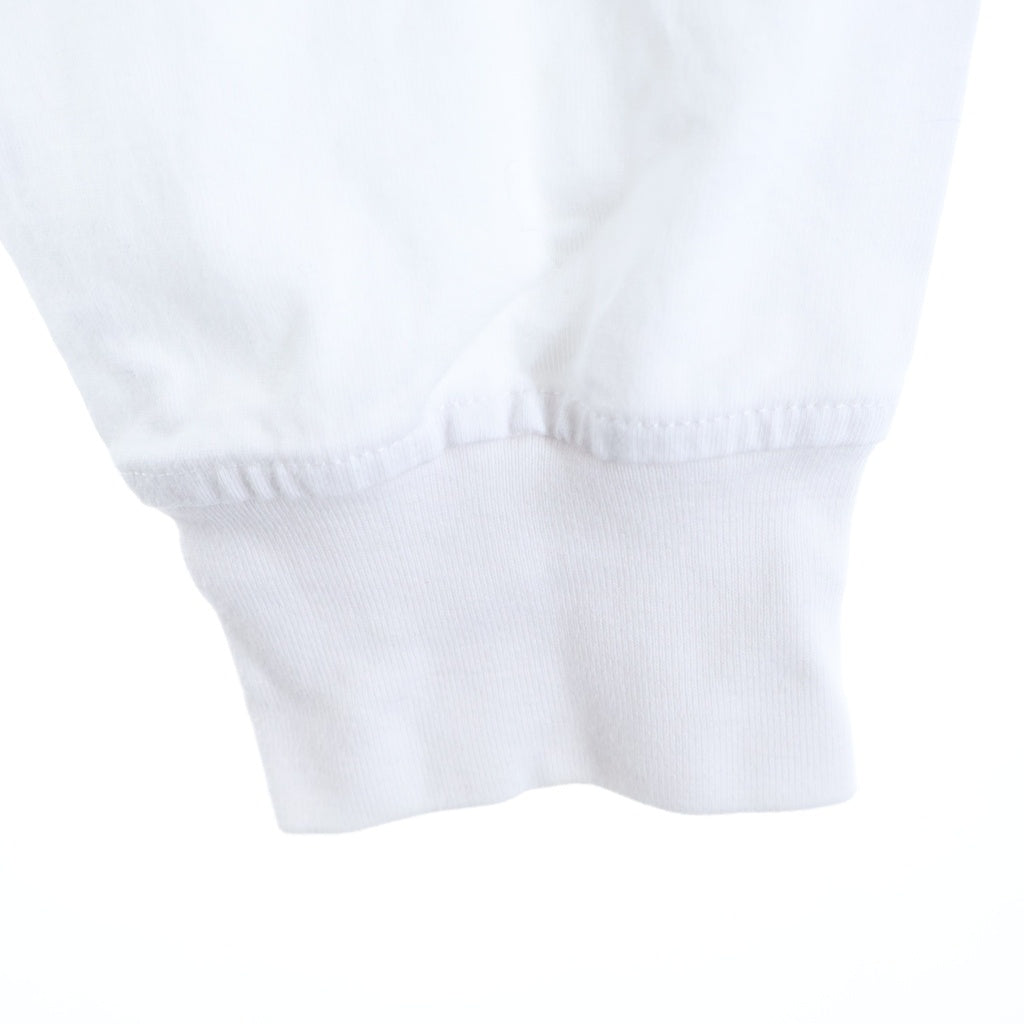 SUPREME(シュプリーム) 19AW Trademark L/S トレードマーク ロゴプリント長袖クルーネックTシャツカットソー ホワイト