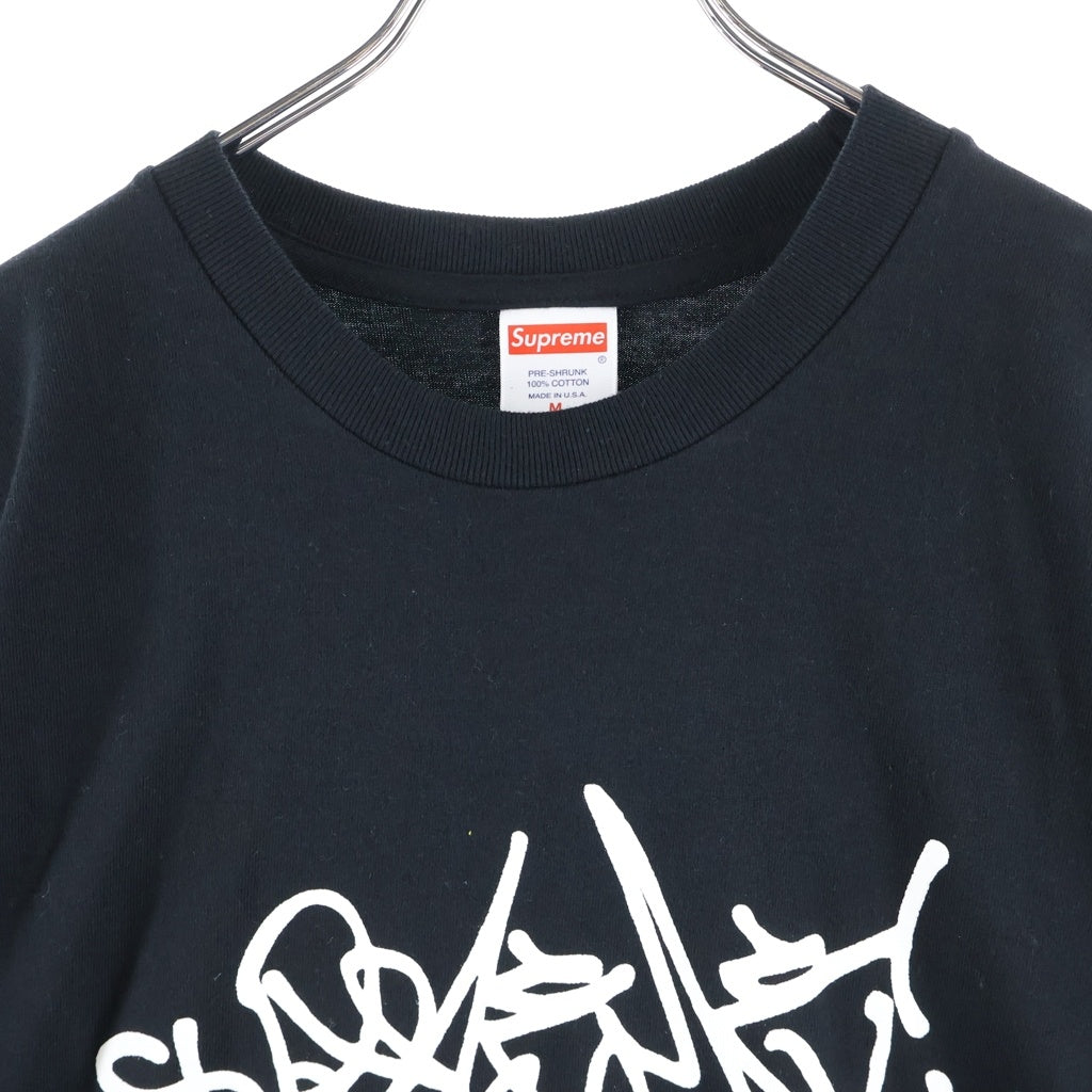SUPREME(シュプリーム) 20SS ×Rammellzze Tag Tee ×ラメルジー 両面プリント クルーネック半袖Tシャツカットソー ブラック