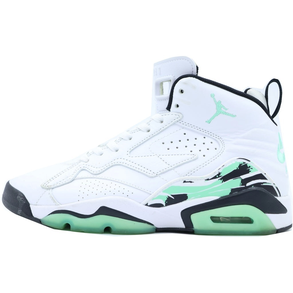 NIKE(ナイキ) Jordan White Black Green Glow ジョーダン MVP ハイカットスニーカー US8/26cm ホワイト/ライトグリーン DZ4475-103