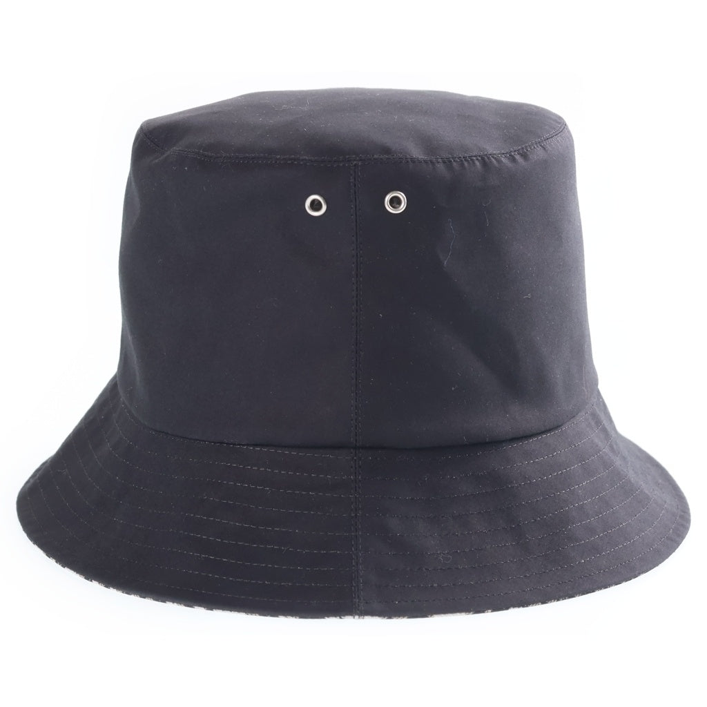 Christian Dior(クリスチャンディオール) Teddy-D リバーシブル ボブハット オブリーク柄 バケットハット 帽子 ブラック 95TDD923A130