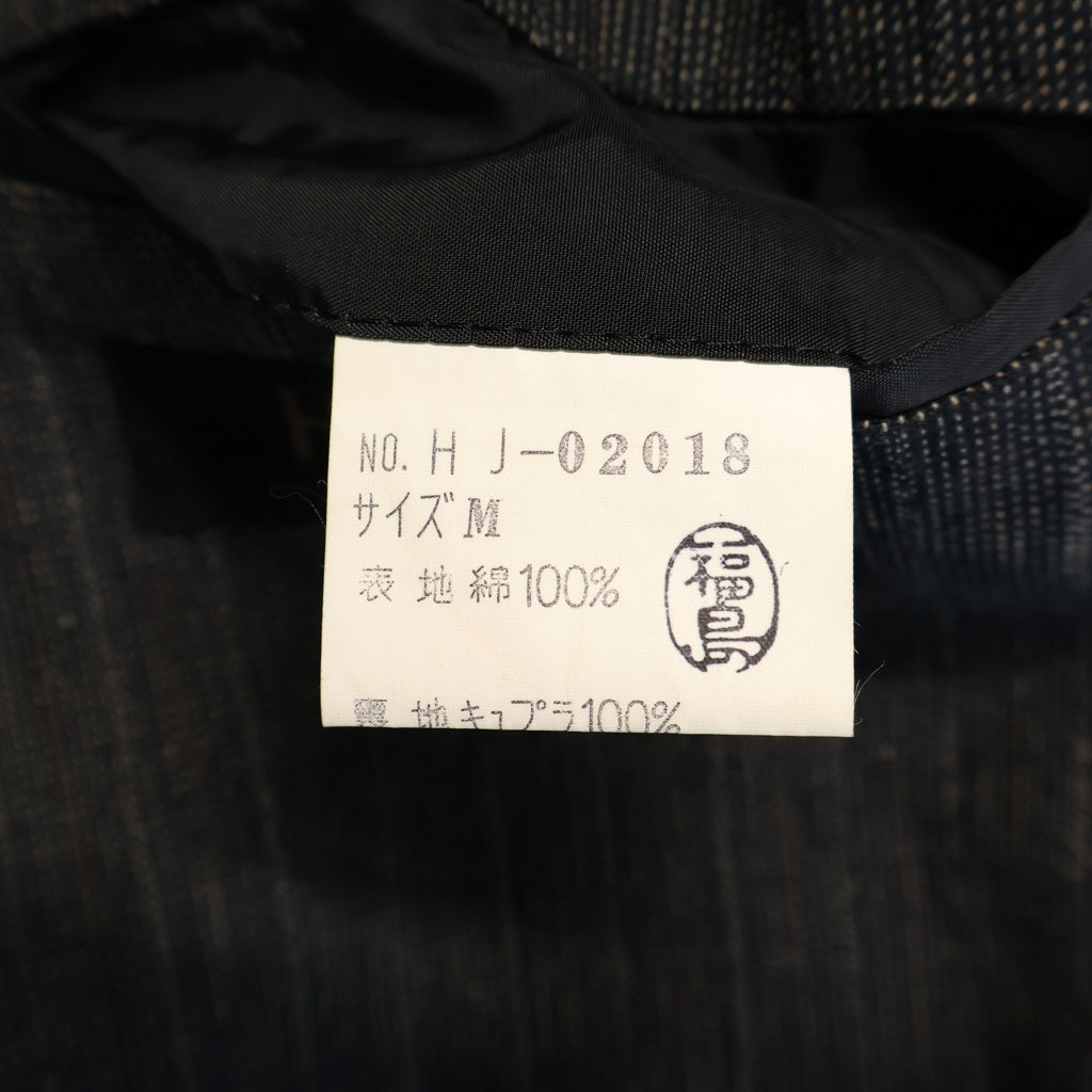 COMME des GARCONS HOMME(コムデギャルソンオム) 90s 田中オム期 コットンストライプ テーラードジャケット グレー HJ-0218
