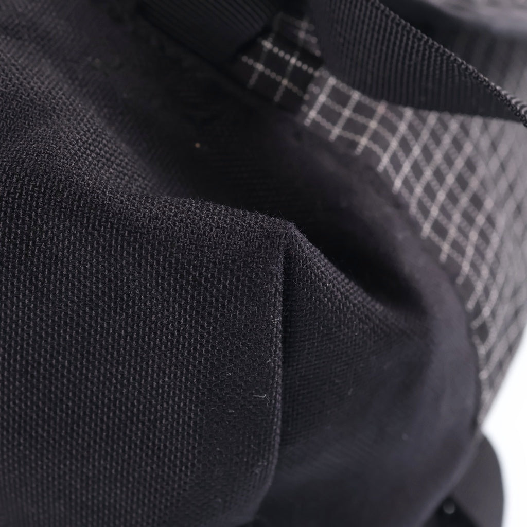 SUPREME(シュプリーム) 09AW Box Logo フロントボックスロゴ チェック柄 メッセンジャーバッグ ブラック レディース