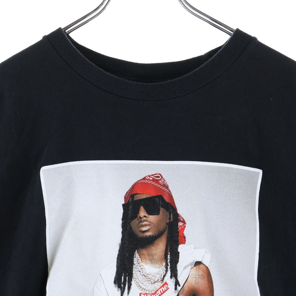 SUPREME(シュプリーム) 25AW Playboi Carti Tee プレイボイカルティ クルーネック半袖Tシャツカットソー ブラック