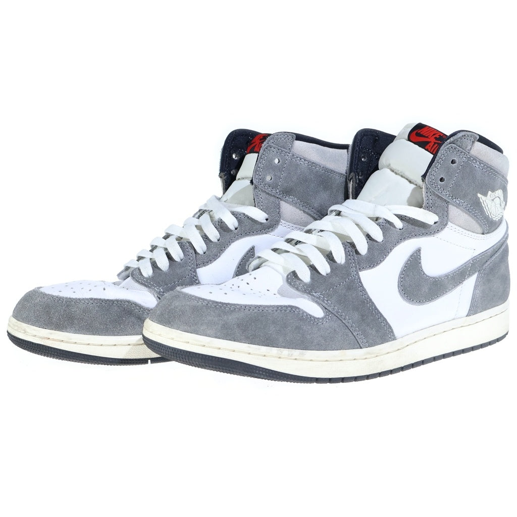 NIKE(ナイキ) Air Jordan 1 Retro High Black and Smoke Grey エアジョーダン1 レトロ OG ブラック アンド スモークグレー ハイカットスニーカー US11/29cm DZ5485-051