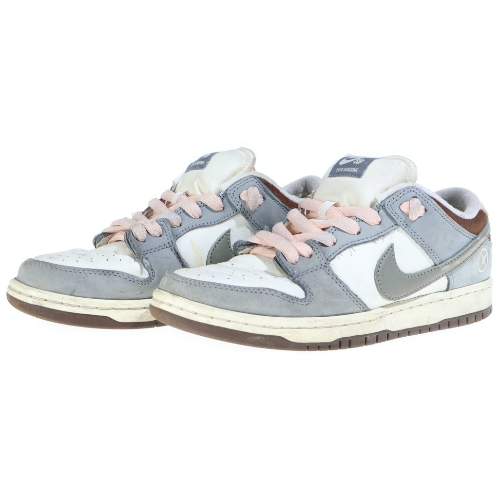 NIKE SB(ナイキエスビー) ×Yuto Horigome Dunk Low Pro Wolf Grey 堀米雄斗 ダンク プロ QS ウルフグレー ローカットスニーカー US7/25cm FQ1180-001