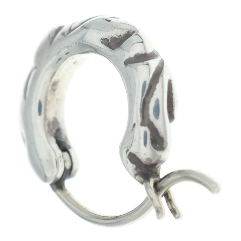 CHROME HEARTS(クロムハーツ) TNY HOOP SCRL タイニースクロール ピアス シルバー