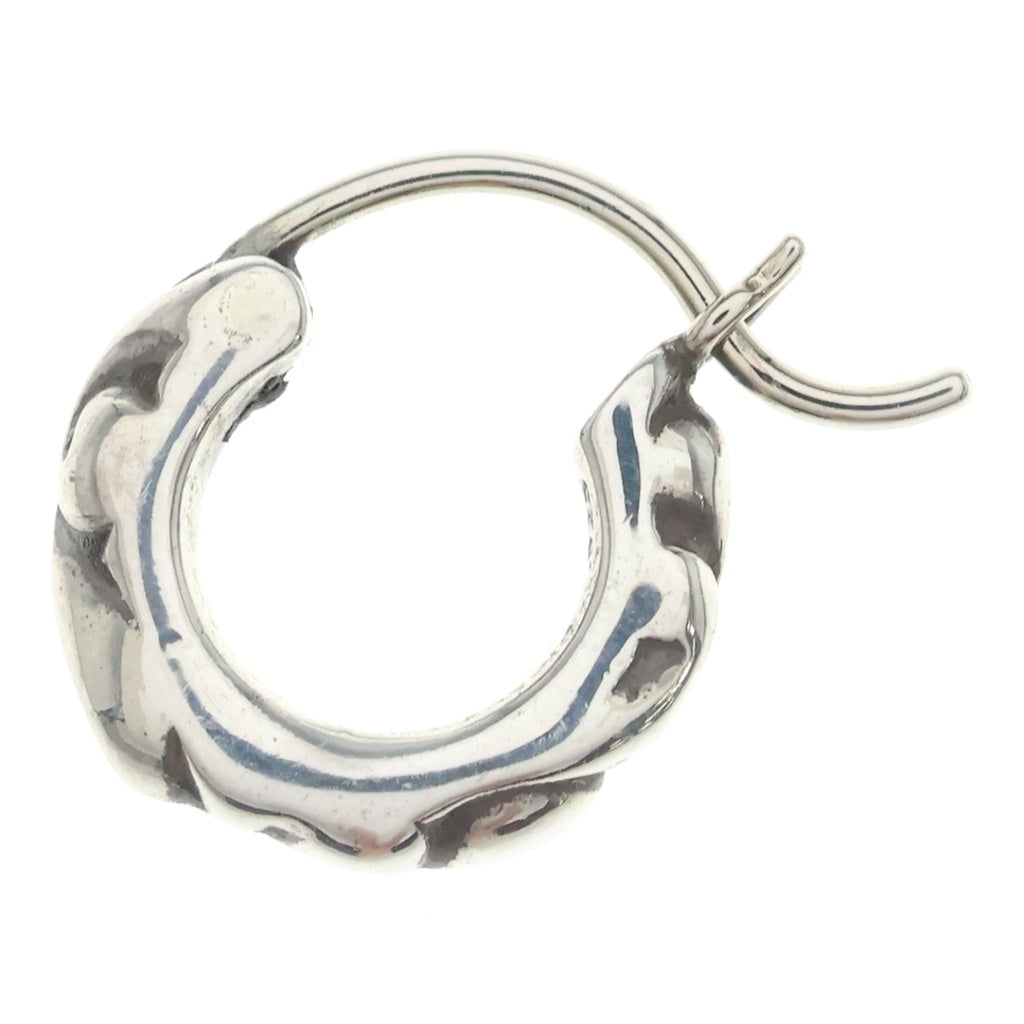 CHROME HEARTS(クロムハーツ) TNY HOOP SCRL タイニースクロール ピアス シルバー