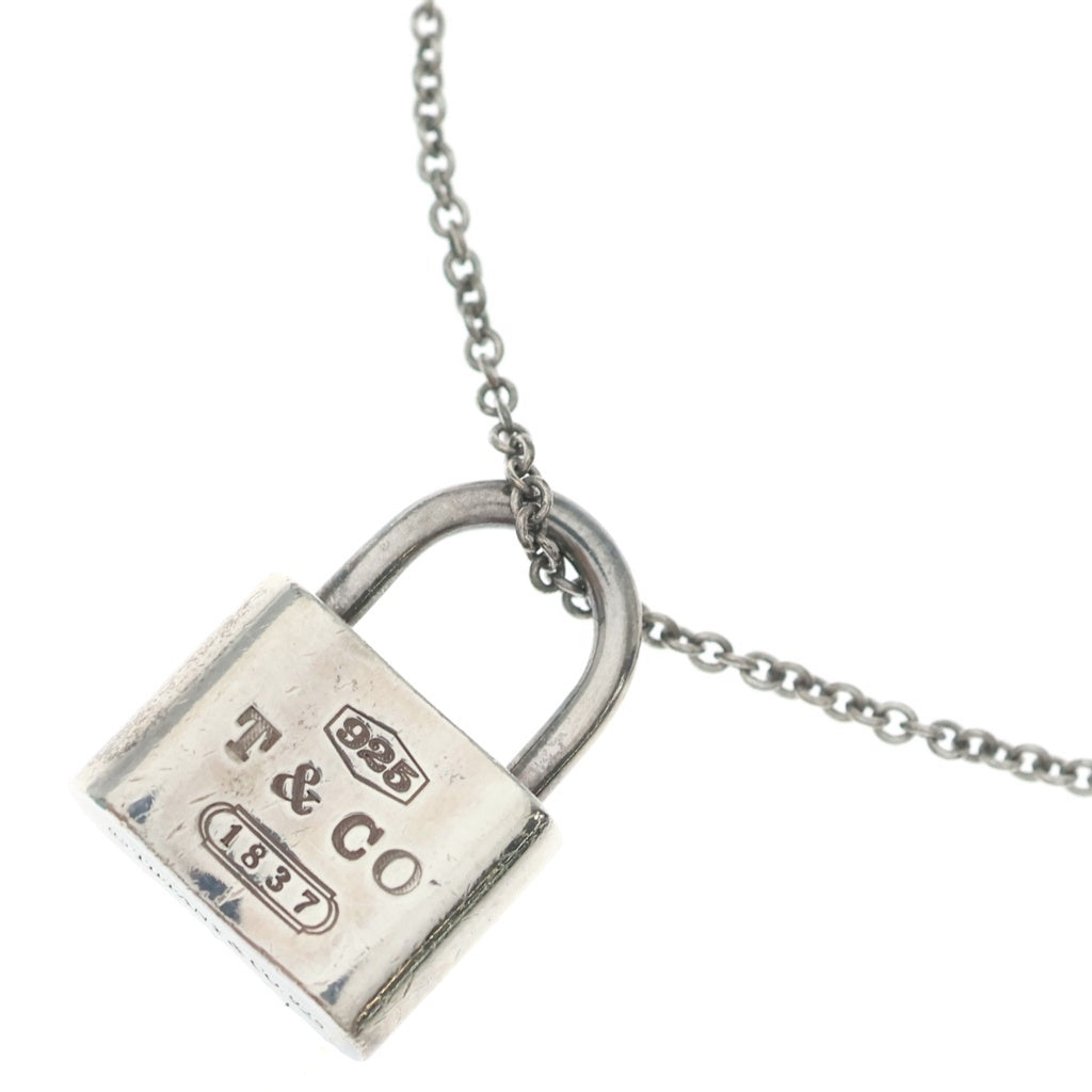 TIFFANY & Co.(ティファニー) 1837 カデナロック 南京錠 チェーンネックレス シルバー レディース