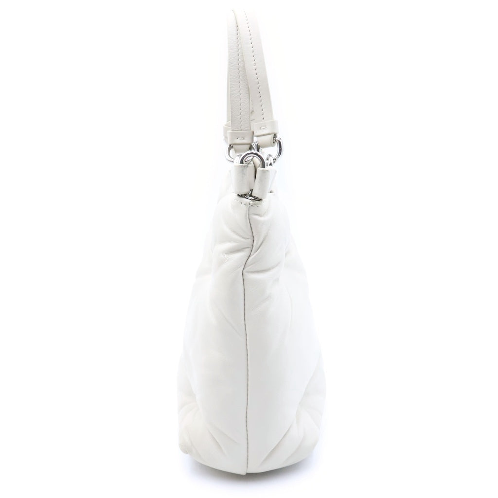 Maison Margiela(メゾンマルジェラ) GLAM SLAM SHOPPING グラムスラム ショッピング ラムレザー ハンドショルダーバッグ アイボリー S56WD0133 P4300 レディース