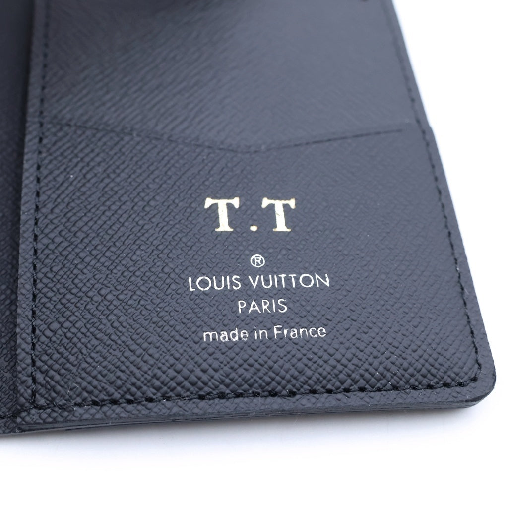 LOUIS VUITTON(ルイヴィトン) ダミエ オーガナイザー・ドゥ・ポッシュ レザーカードケース ブラック N41681 レディース