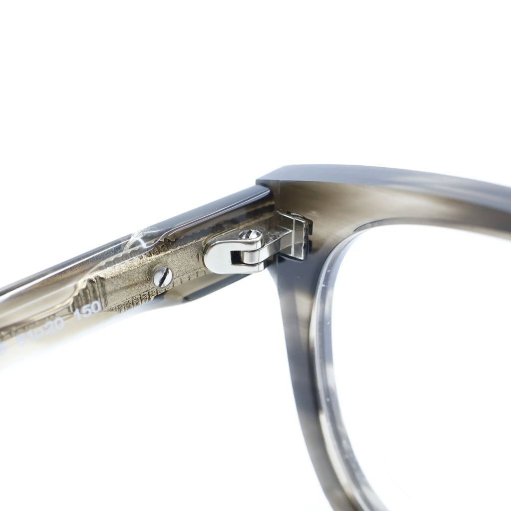 MONCLER(モンクレール) Eyeglasses テンプルロゴ ウェリントンフレーム サングラス アイウェア 眼鏡 ブラック ML 5039 056
