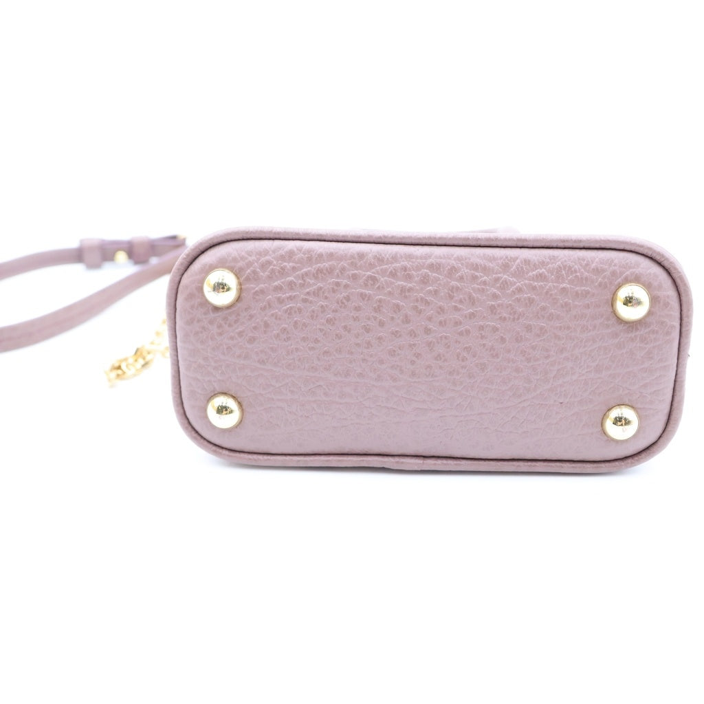 Maison Margiela(メゾンマルジェラ) 5AC CLASSIQUE BABY 2WAYハンドショルダーチェーンバッグ ピンク レディース SB3WG0025