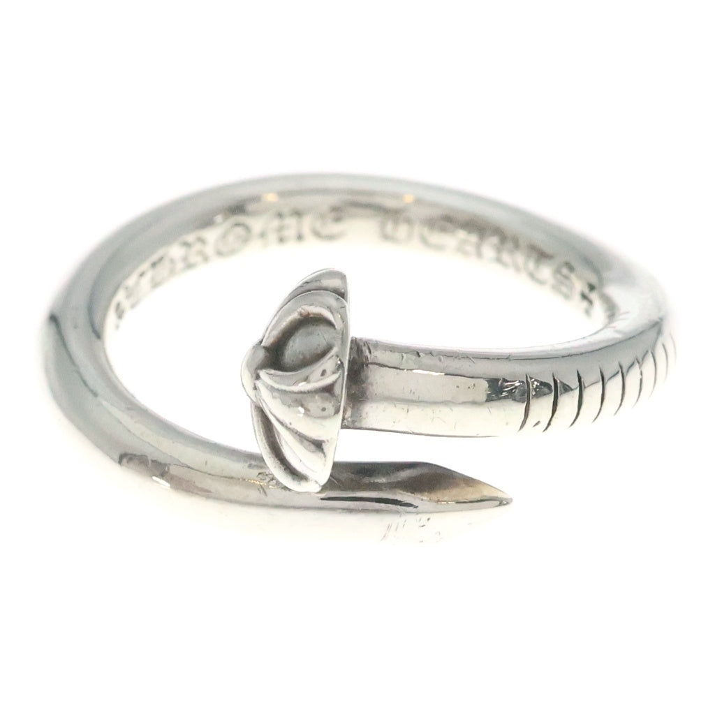CHROME HEARTS(クロムハーツ) NAIL CRSBALL ネイル クロスボール リング シルバー BCA349