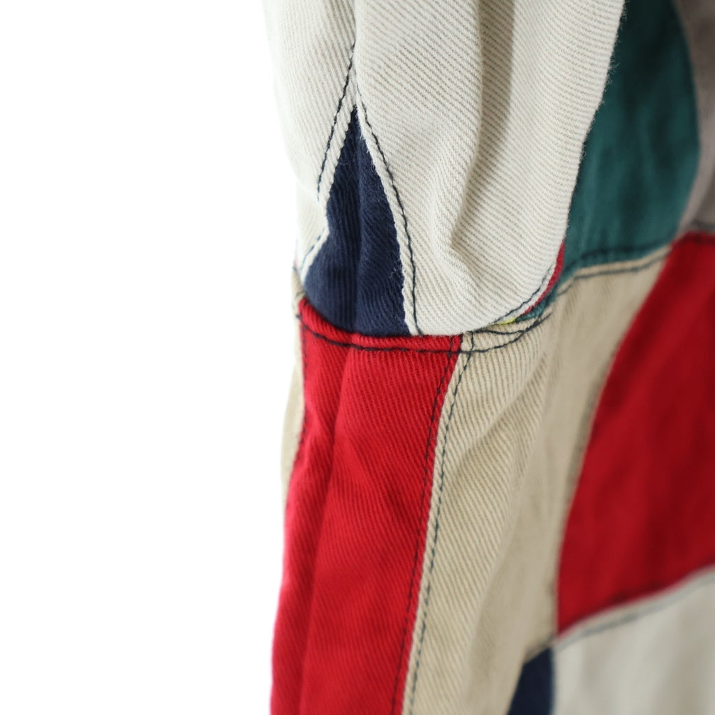 SUPREME(シュプリーム) 19SS Patchwork Harrington Jacket パッチワーク ハリントン ジップアップジャケット マルチカラー