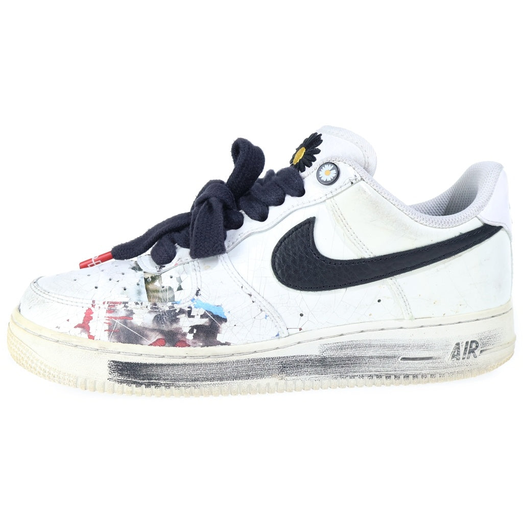 NIKE(ナイキ) ×PEACEMINUSONE Air Force 1 Low Para-noise ピースマイナスワン エアフォース1 パラノイズ ローカットスニーカー ホワイト/マルチカラー US8/26cm DD3223-100