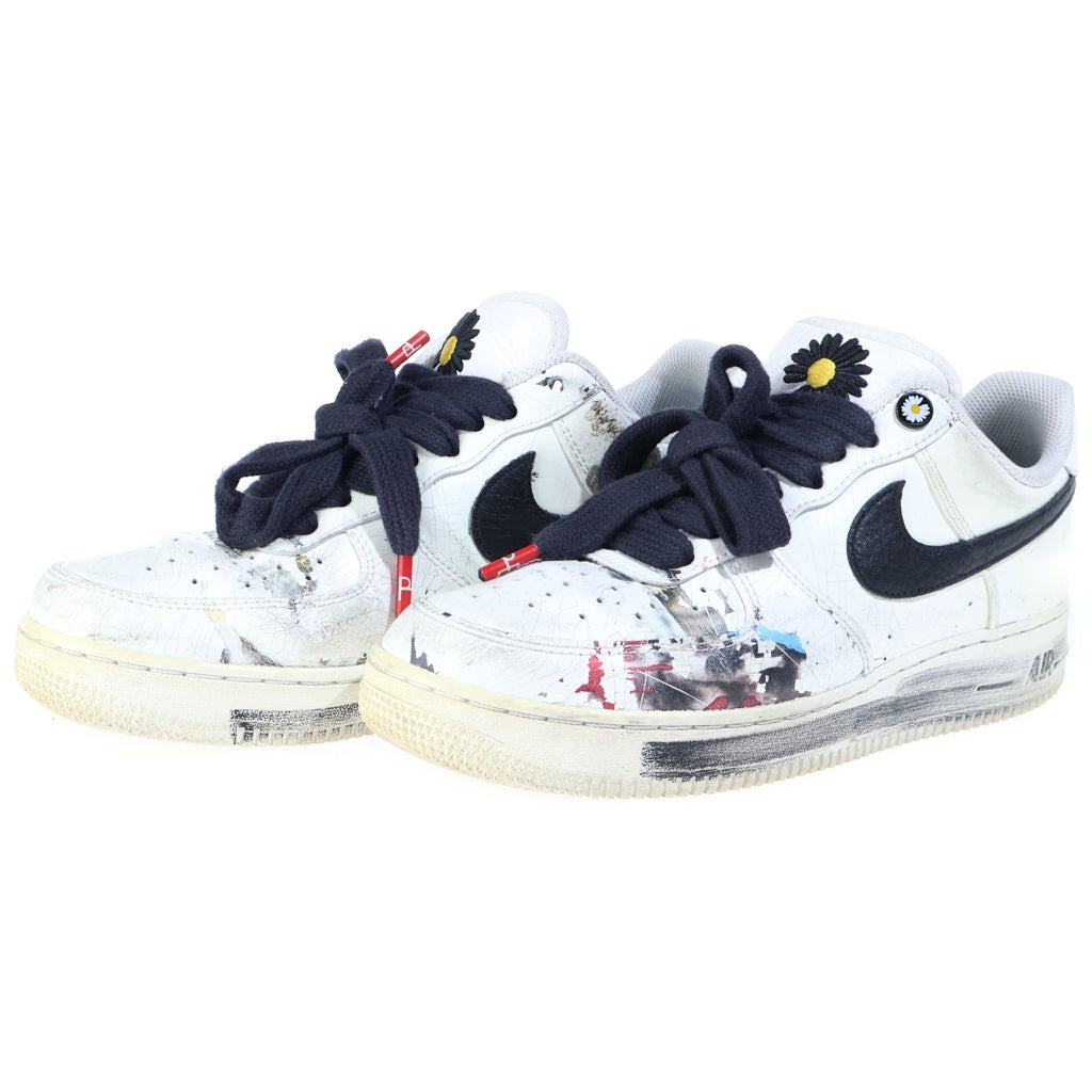 NIKE(ナイキ) ×PEACEMINUSONE Air Force 1 Low Para-noise ピースマイナスワン エアフォース1 パラノイズ ローカットスニーカー ホワイト/マルチカラー US8/26cm DD3223-100