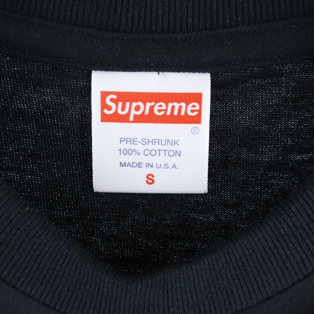 SUPREME(シュプリーム) 20AW Clientele Tee 両面プリントクルーネック半袖Tシャツカットソー ブラック