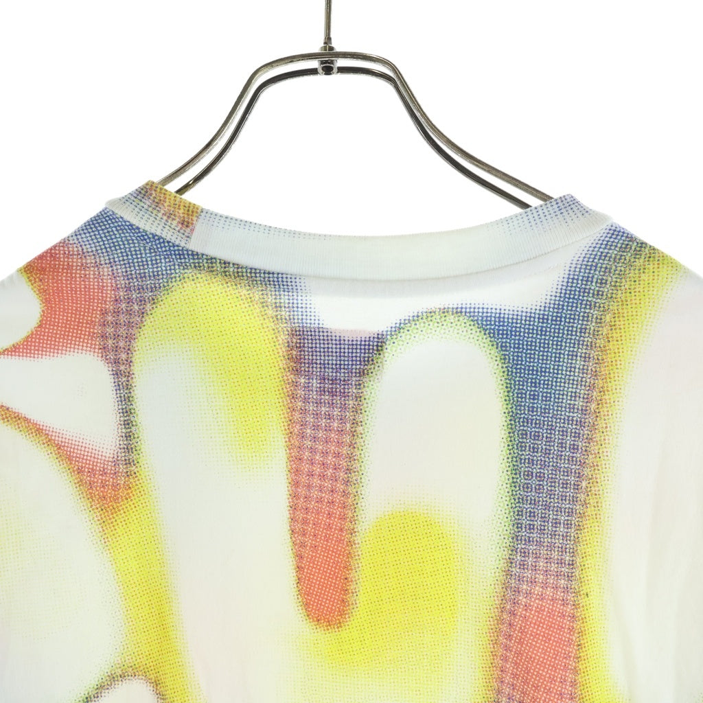 SUPREME(シュプリーム) 21SS Half Tone L/S Tee 総柄プリント クルーネック長袖Tシャツカットソー マルチカラー