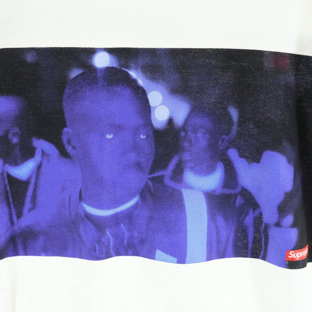 SUPREME(シュプリーム) 21AW America Eats Its Young Tee 両面プリント クルーネック半袖Tシャツカットソー ホワイト