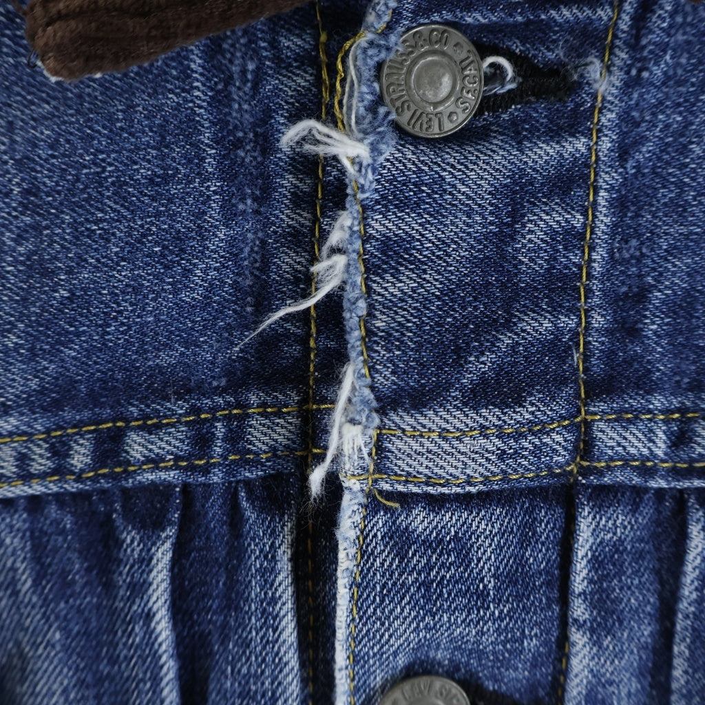 Levi's(リーバイス) 90s 507 2nd復刻 BIGE ボタン裏J22 デニムトラッカージャケット インディゴ