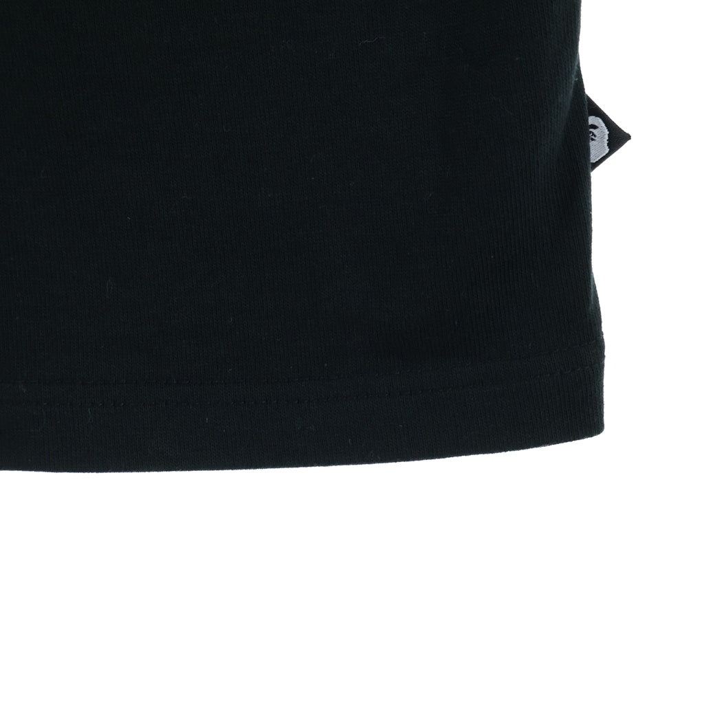 A BATHING APE(アベイシングエイプ) MBA ロゴプリント クルーネック半袖Tシャツカットソー ブラック 7M20-109-317